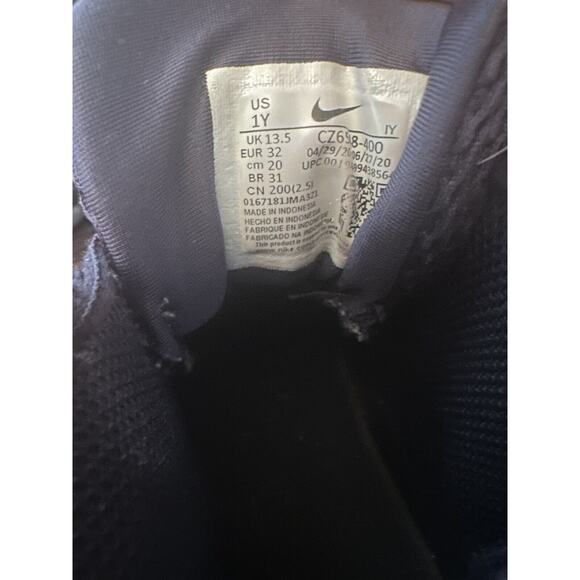 Size 6 (GS) - Nike Little Posite One Mid Eggplant - Picture 6 of 6